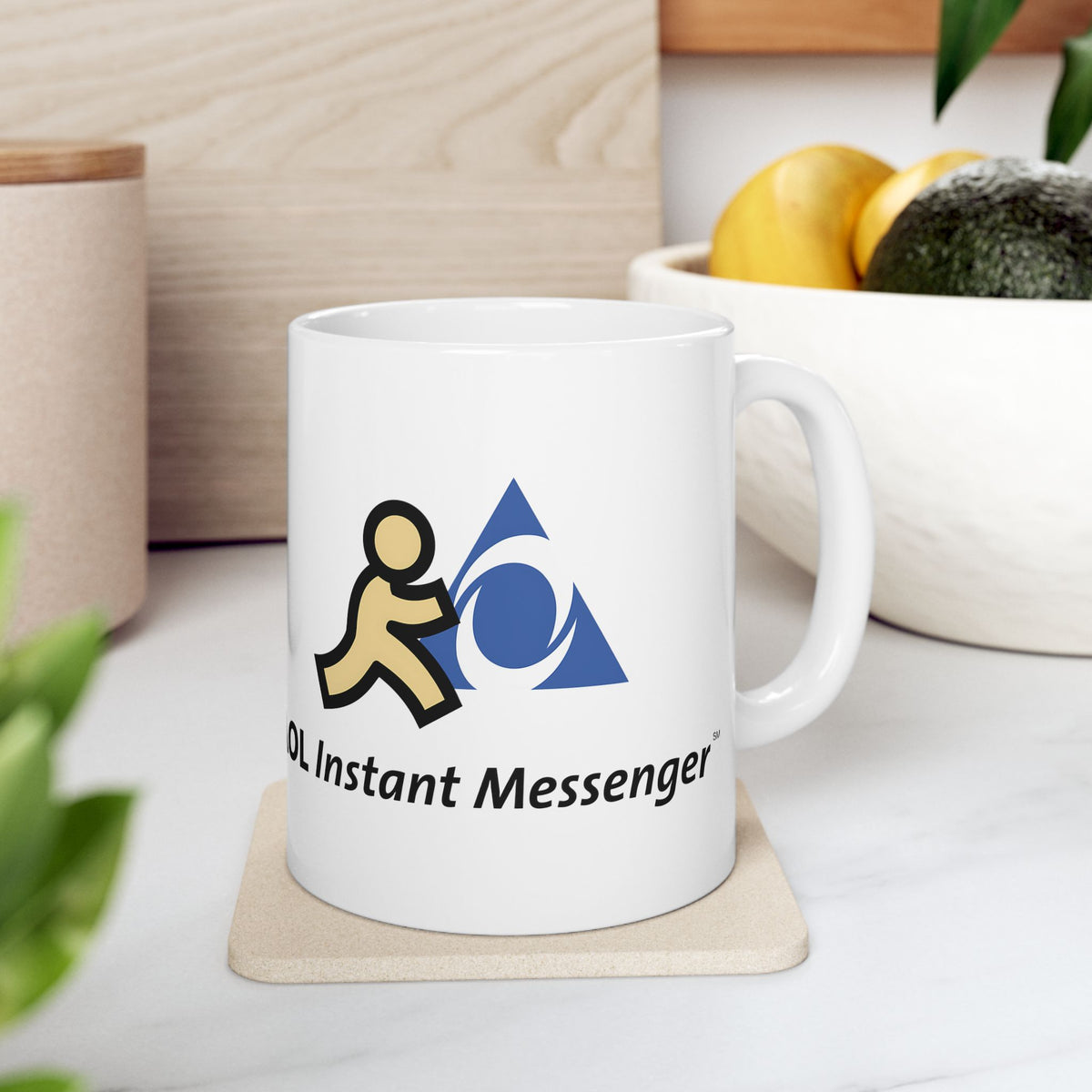 AOL Instant Messenger (AIM) Ceramic Coffee Mug