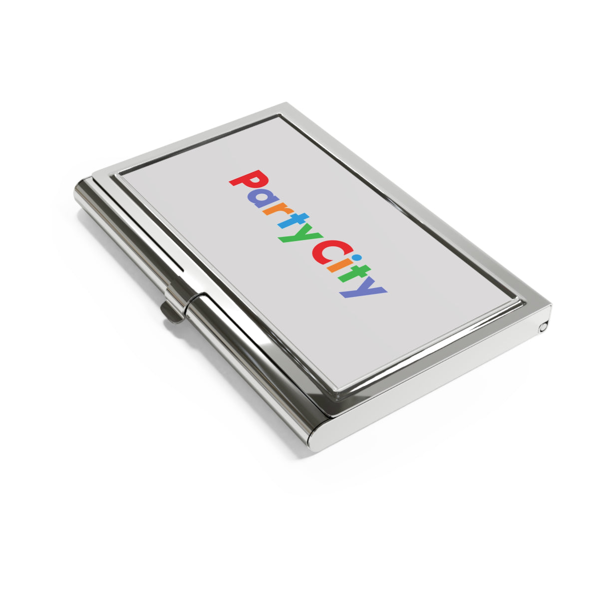 Party City Metal Business Card Holder