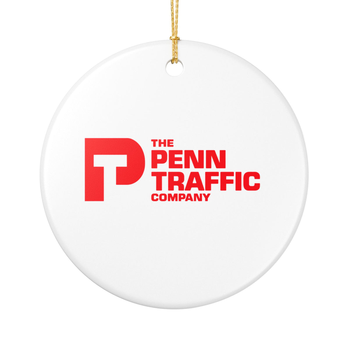 Penn Traffic Ceramic Ornament