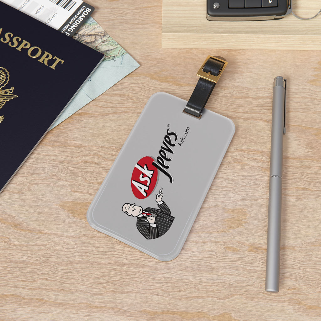 Ask Jeeves Luggage Tag