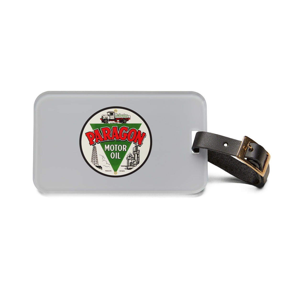 Paragon Oil Luggage Tag