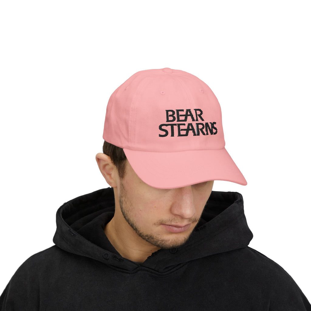 Bear Stearns Embroidered Dad Cap Hat