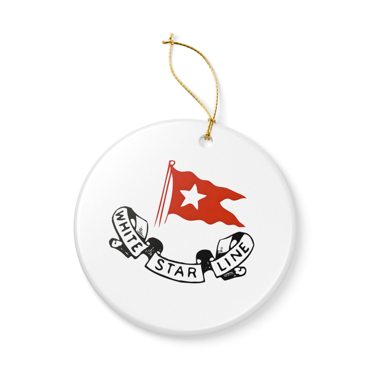 White Star Line Ceramic Ornament