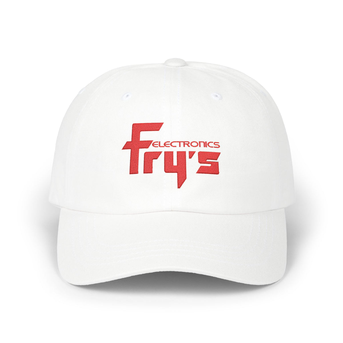 Fry's Electronics Embroidered Dad Cap Hat