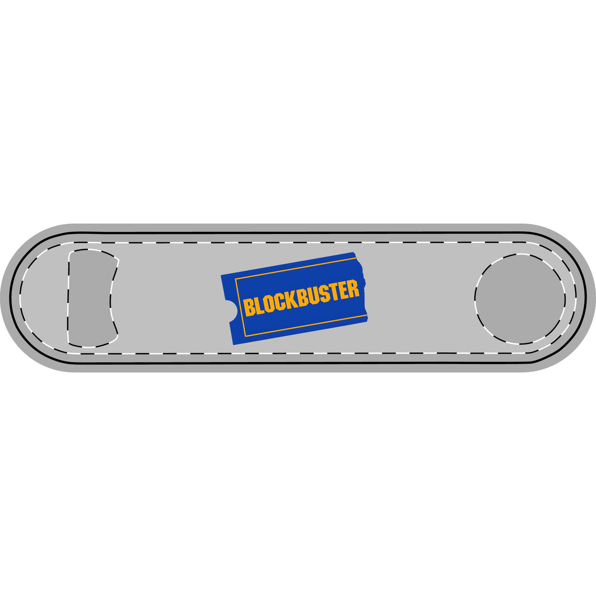 Blockbuster Video Metal Bottle Opener