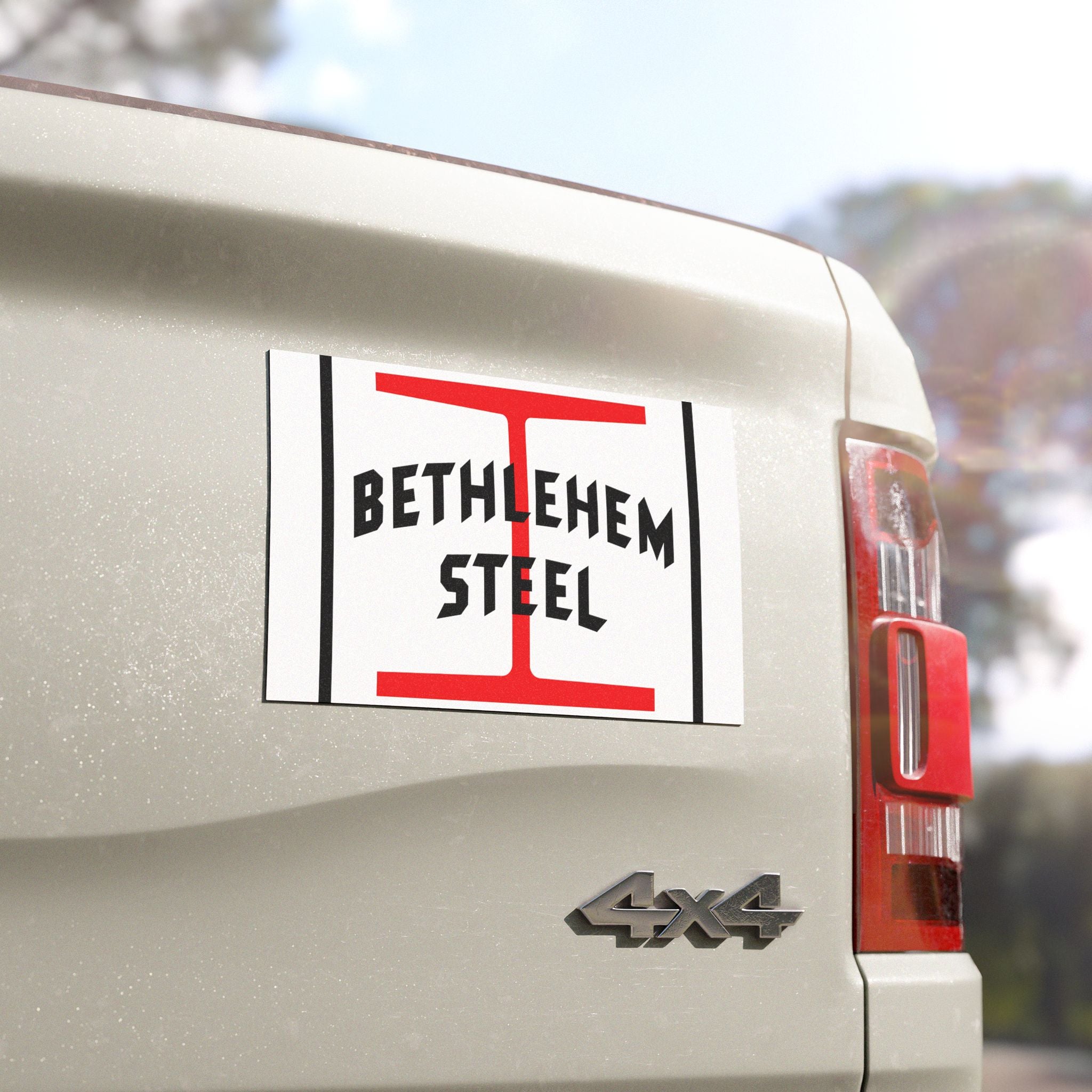 Bethlehem Steel Car Magnet