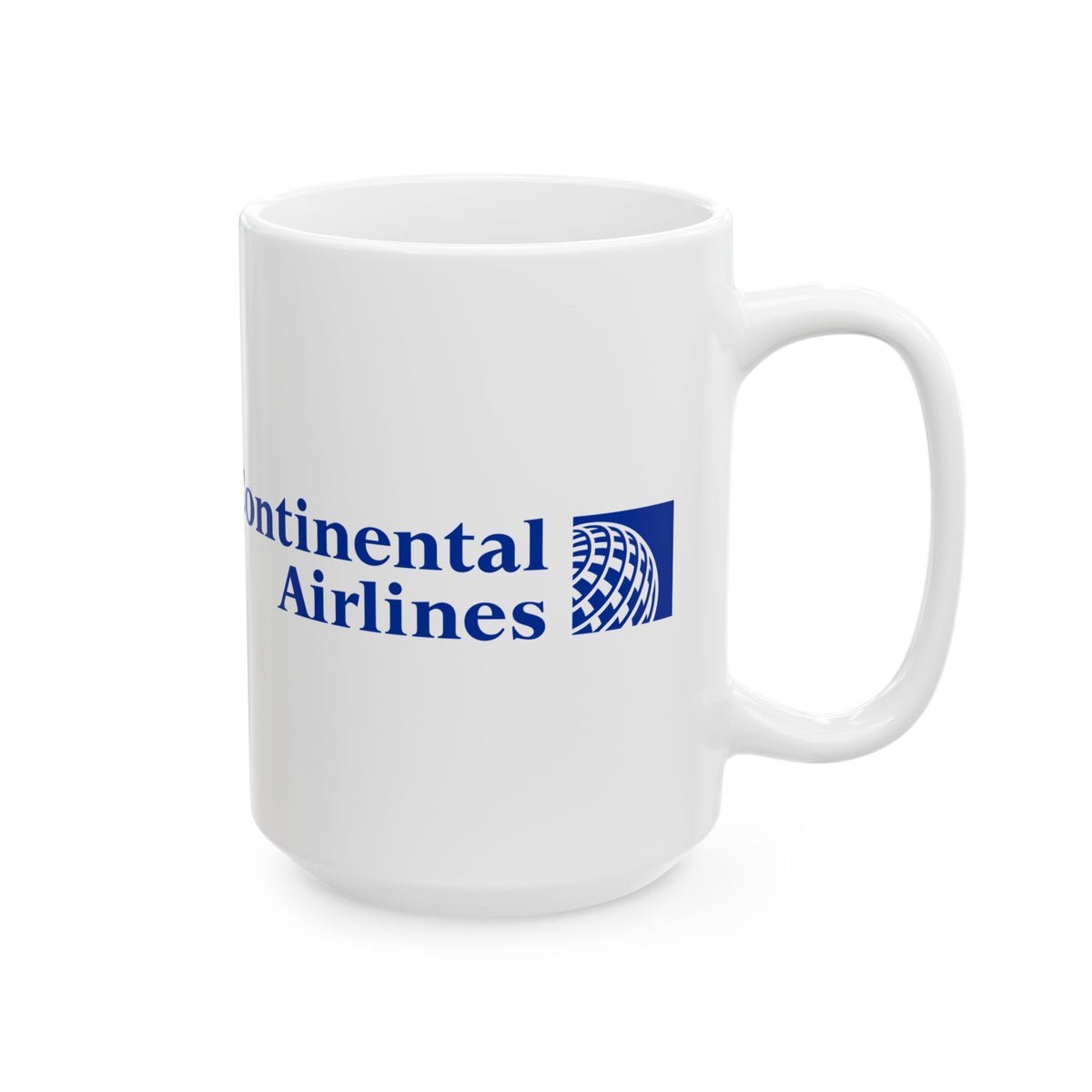 Continental Airlines Ceramic Coffee Mug