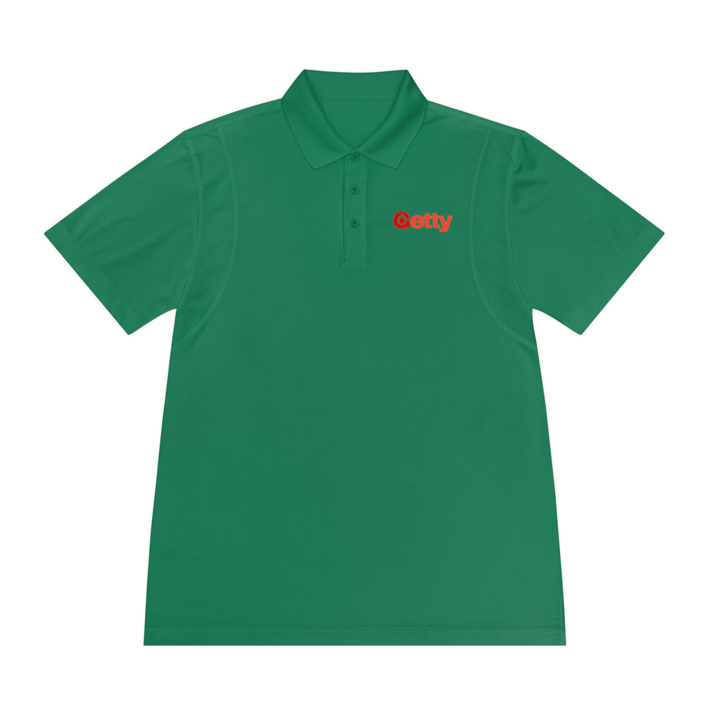 Getty Oil Men's Sport Polo Shirt