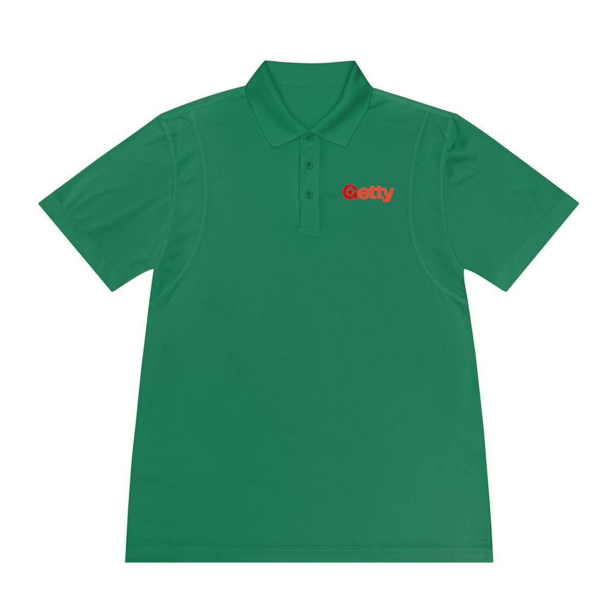 Getty Oil Men's Sport Polo Shirt
