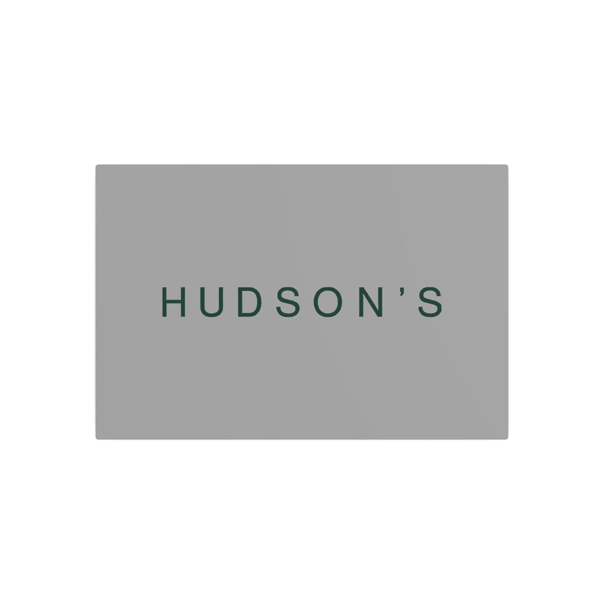 Hudson's Metal Sign