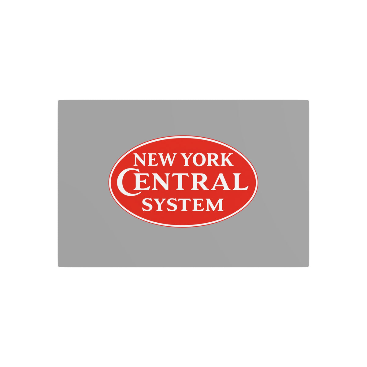 New York Central Railroad Metal Sign