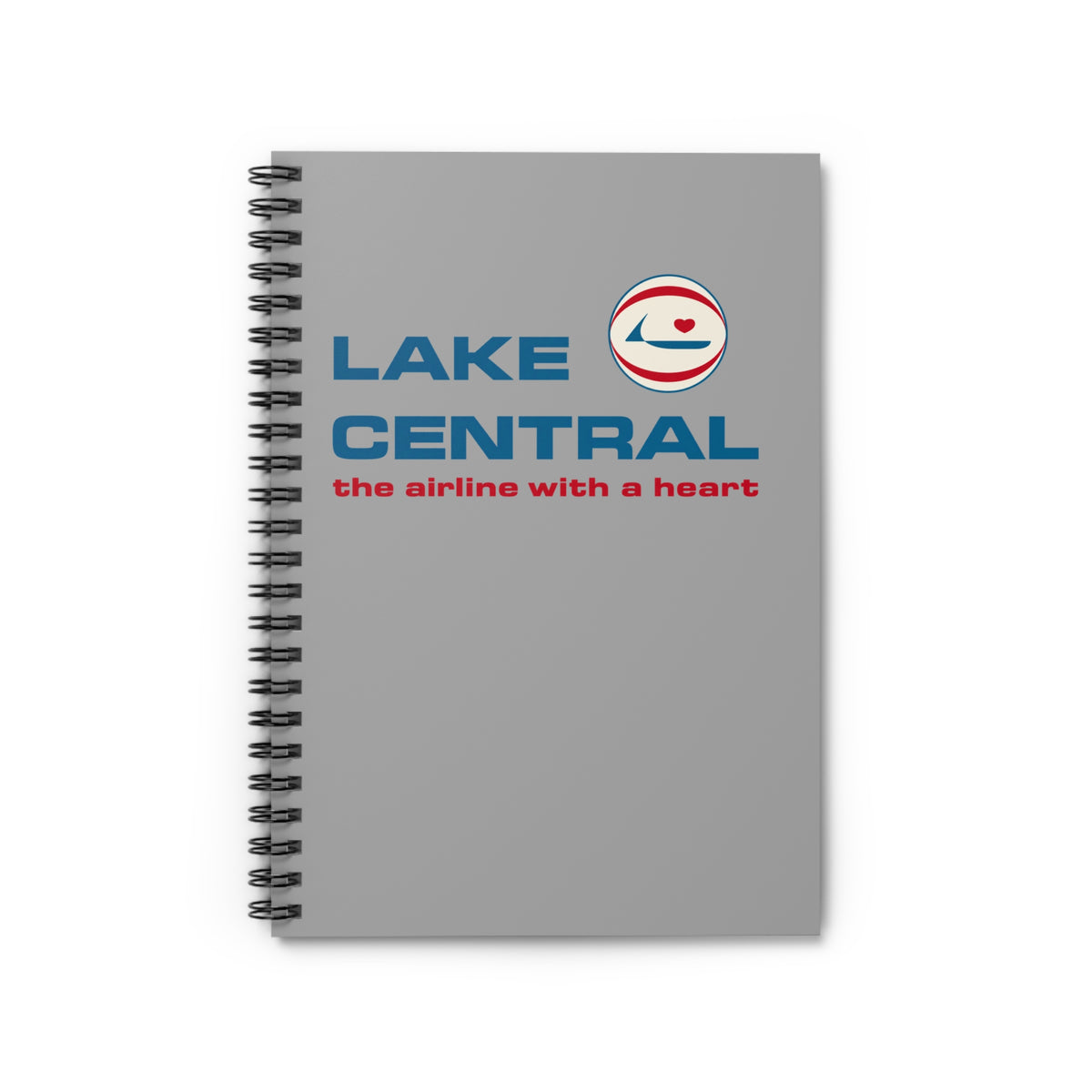 Lake Central Airlines Spiral Notebook