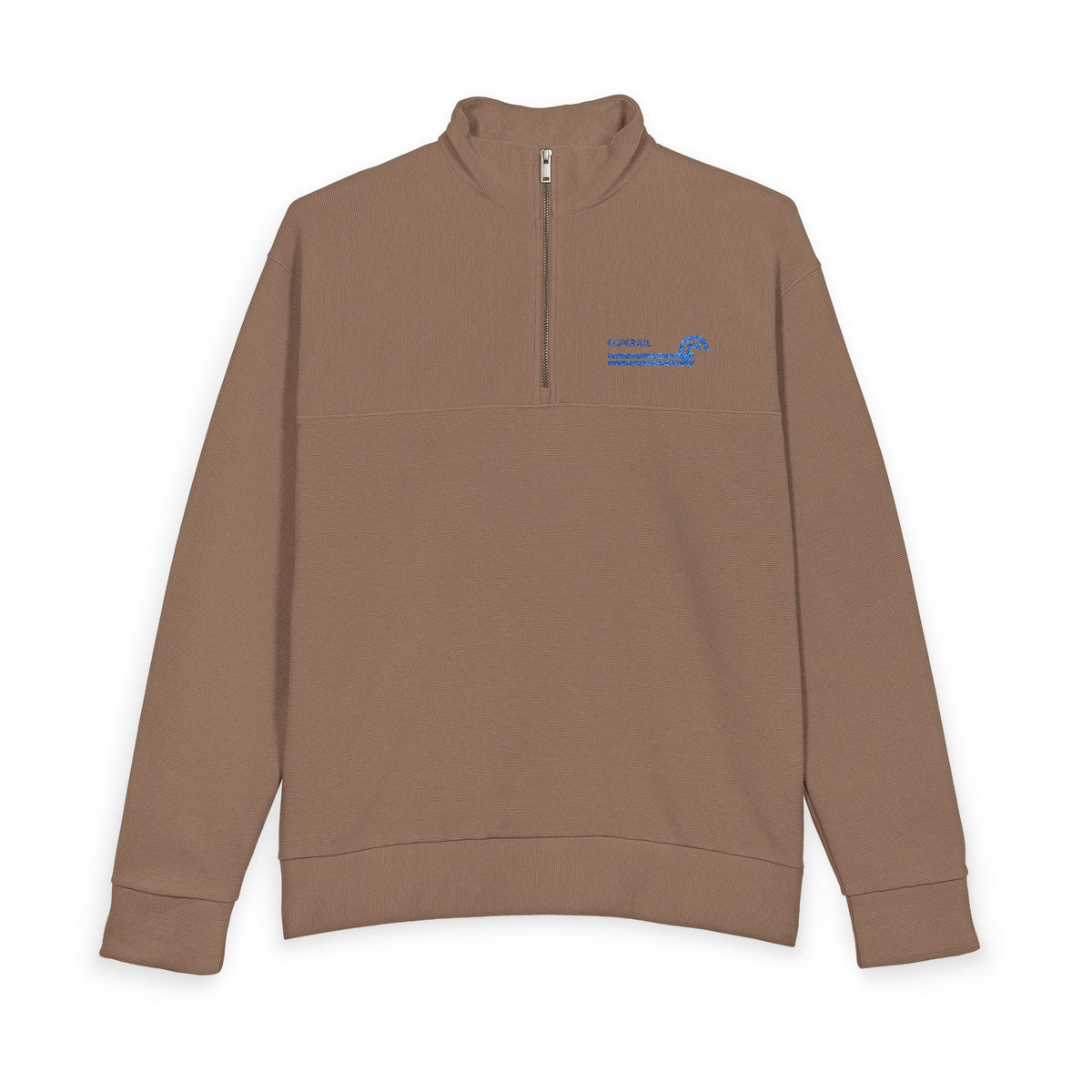 Conrail (Consolidated Rail Corporation) Heavy Knit Quarter-Zip Sweatshirt
