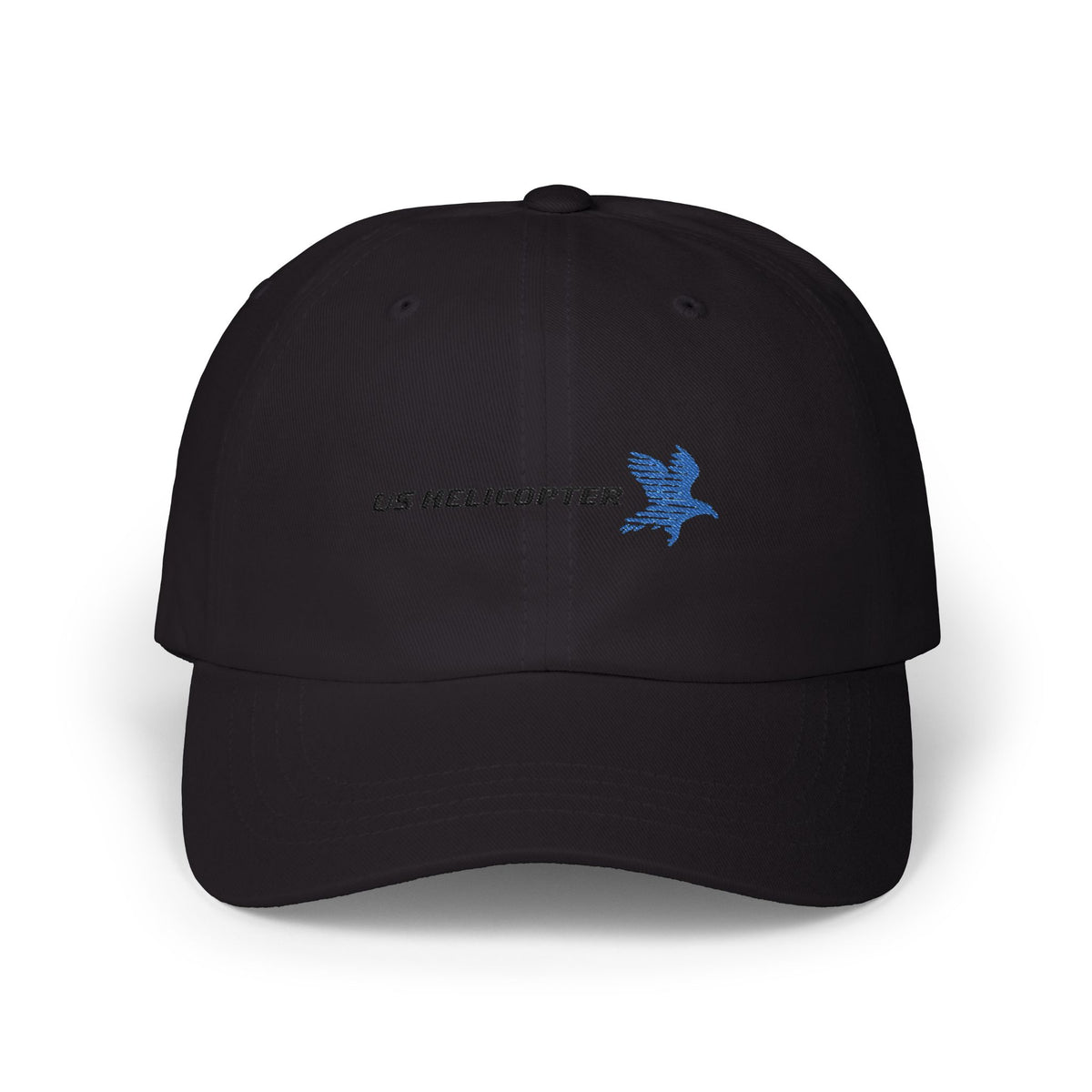 US Helicopter Embroidered Dad Cap Hat