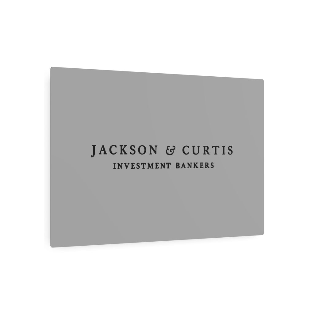 Jackson & Curtis Metal Sign