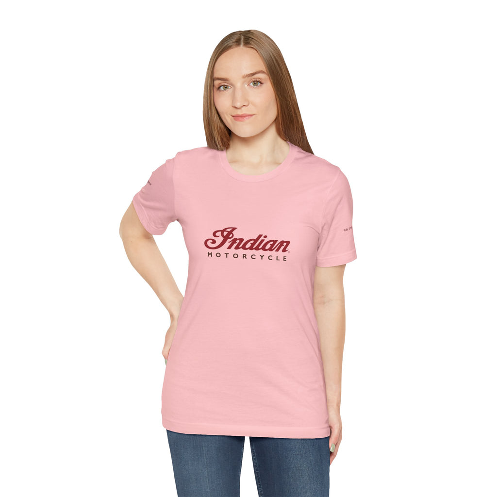 Indian Motorcycle T-Shirt - Ride The Legend (sleeve)