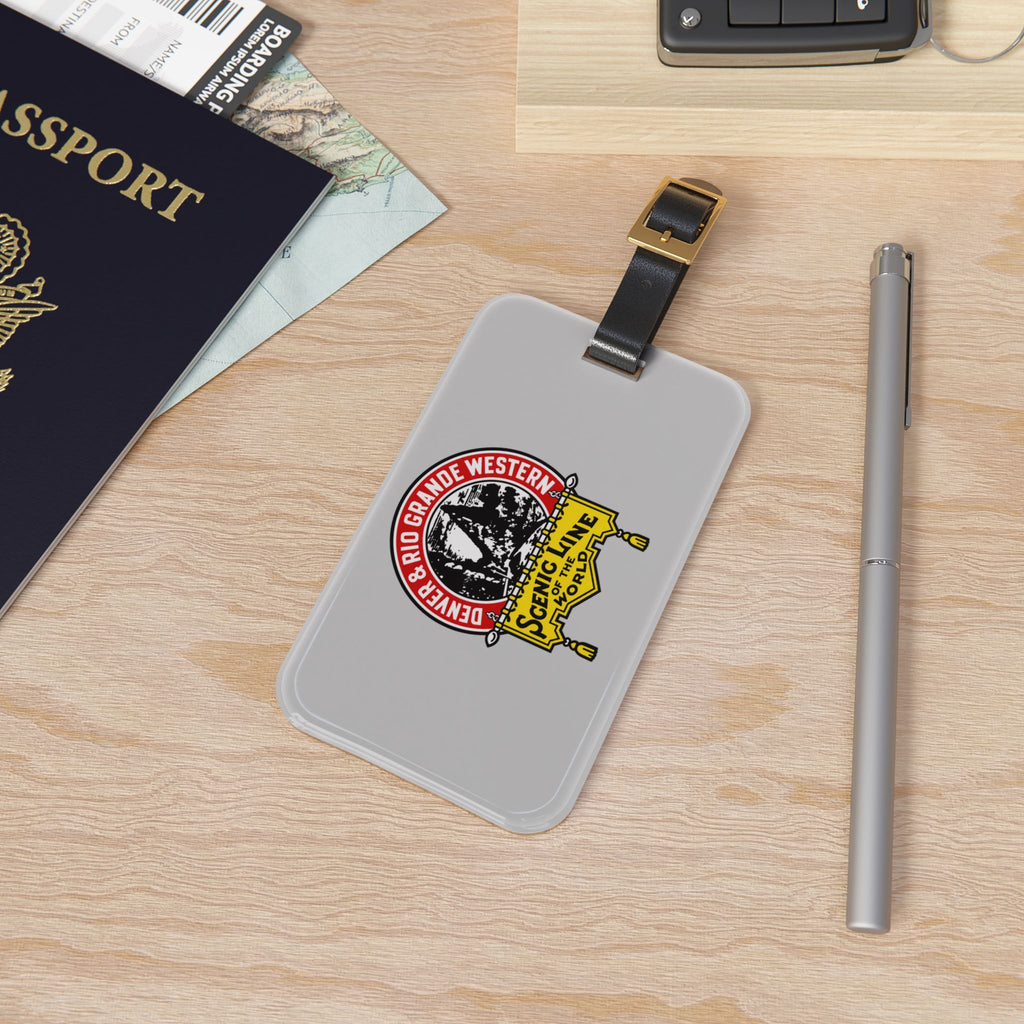 Denver and Rio Grande Western Railroad Luggage Tag