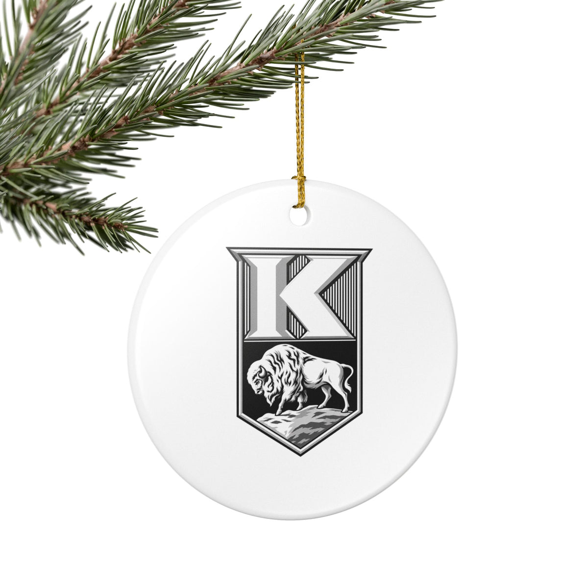 Kaiser Motors Ceramic Ornament