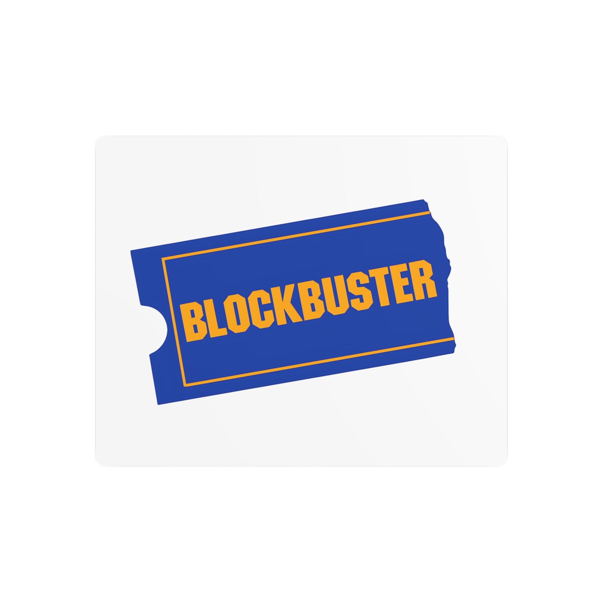Blockbuster Video Metal Sign
