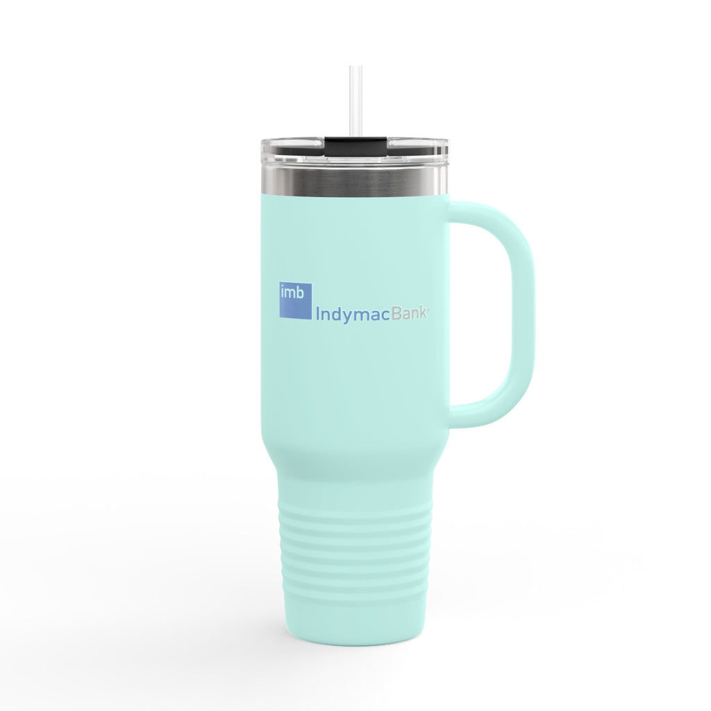 IndyMac Bank 40oz Insulated Travel Mug Stainless Tumbler