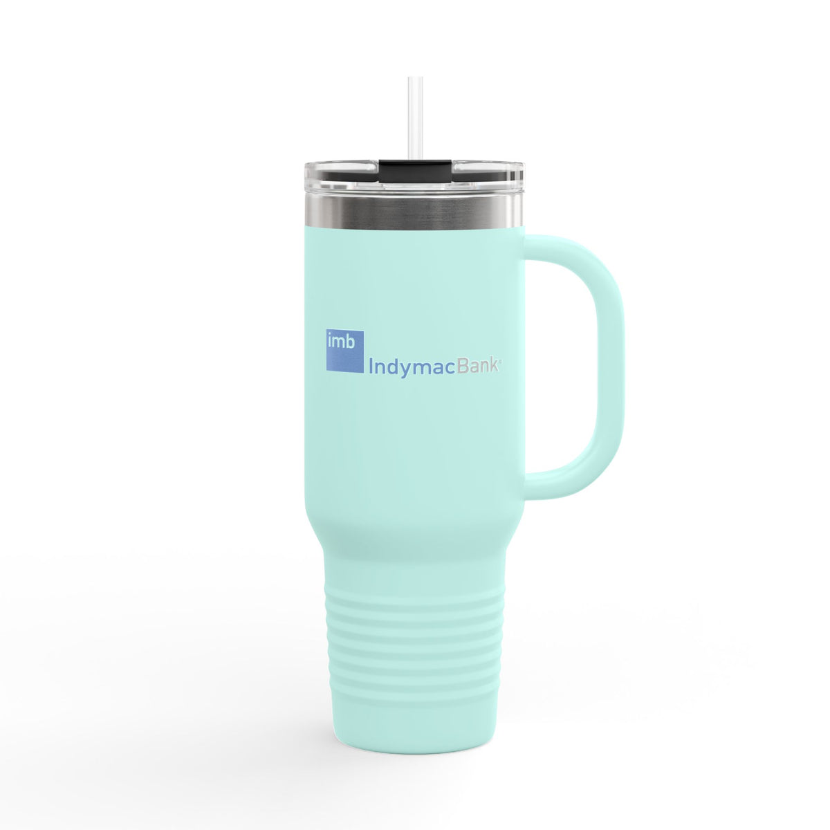 IndyMac Bank 40oz Insulated Travel Mug Stainless Tumbler