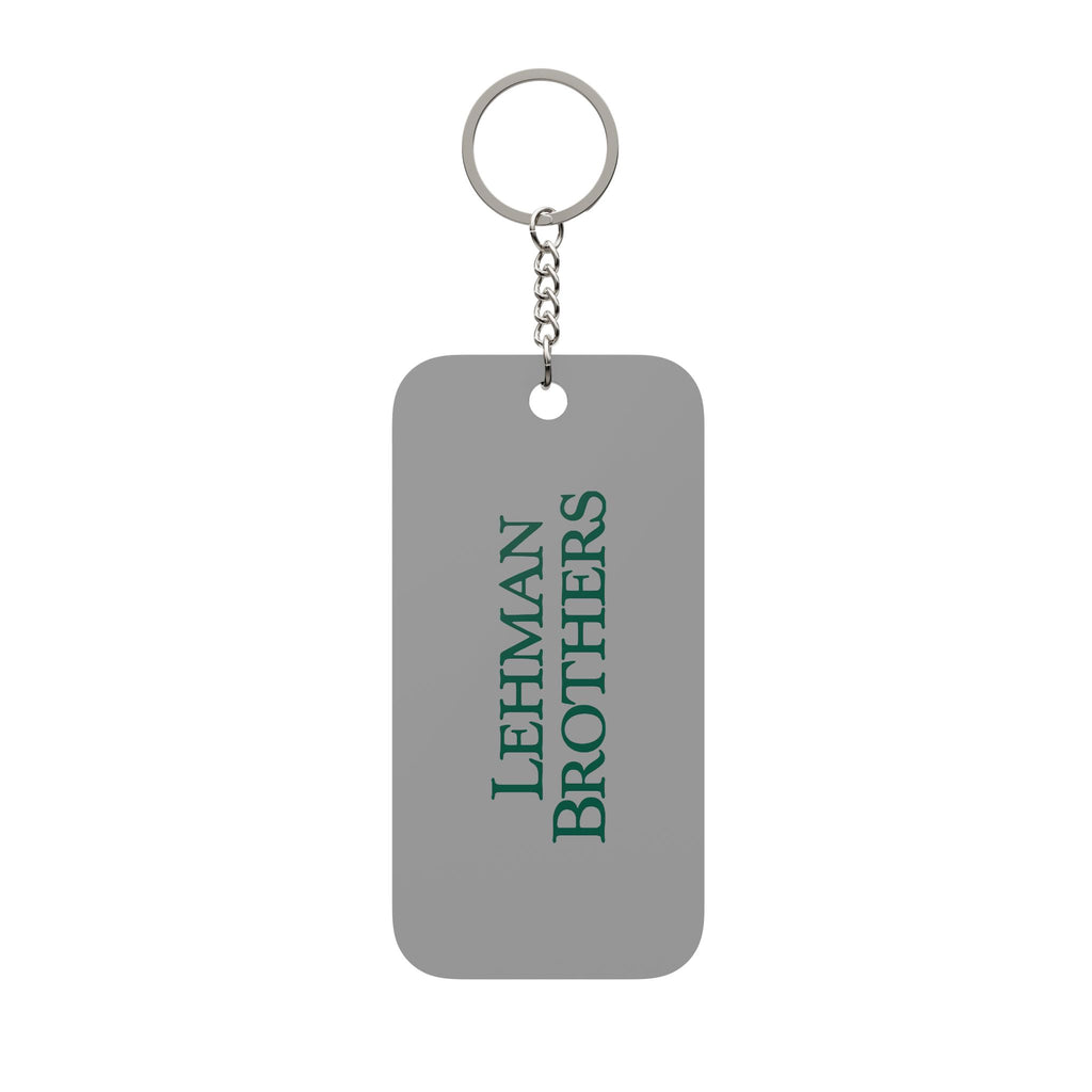 Lehman Brothers Double-Sided Keychain Charm