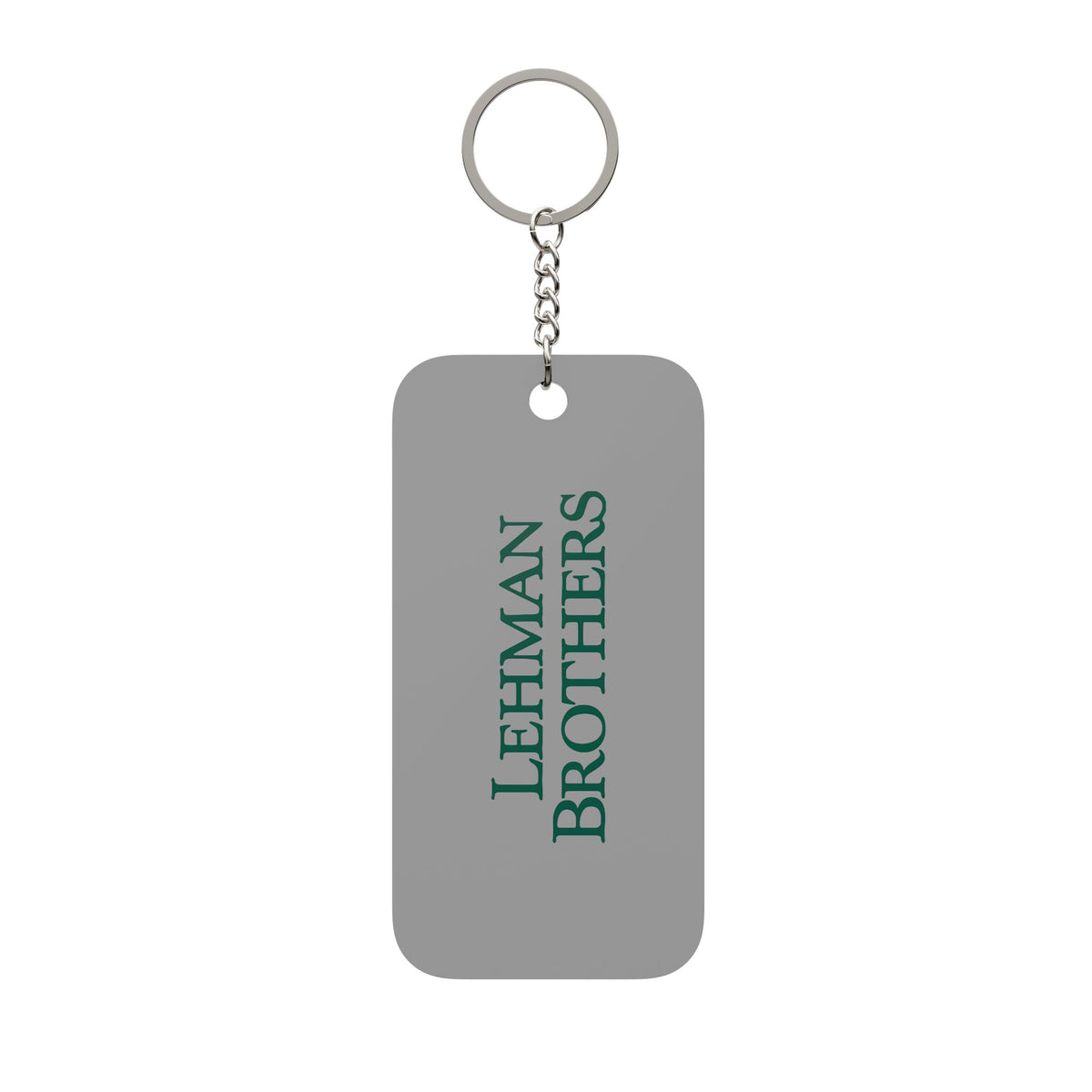 Lehman Brothers Double-Sided Keychain Charm