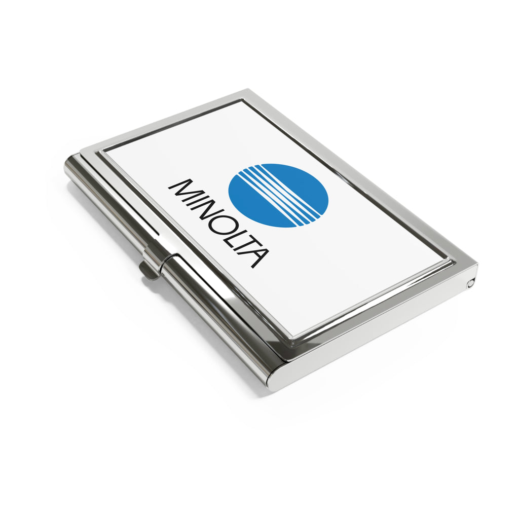 Minolta Metal Business Card Holder
