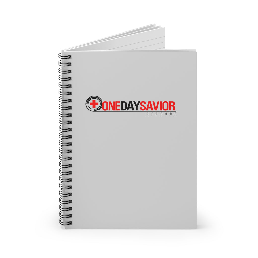 One Day Savior Recordings Spiral Notebook
