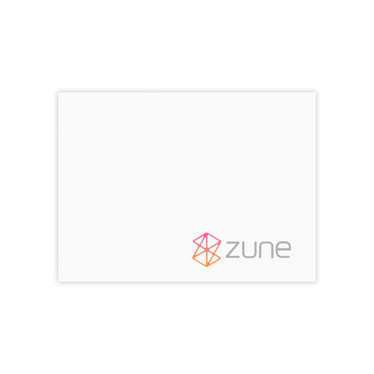 Zune Sticky Post-it Note Pad