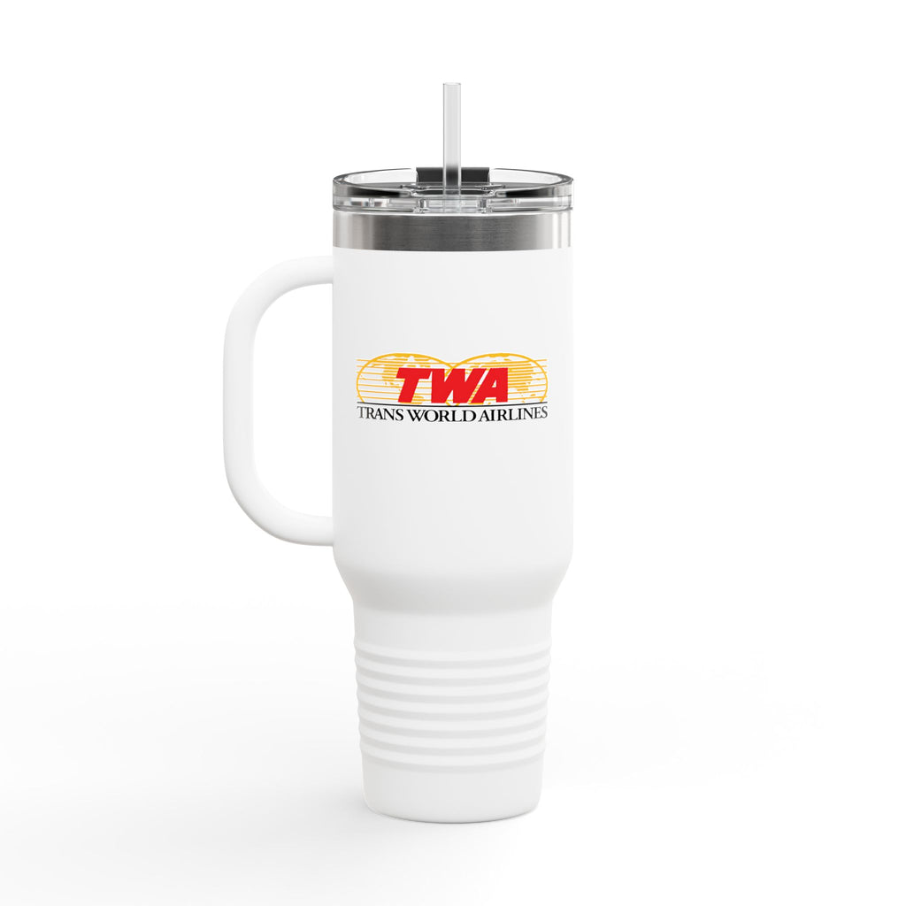 Trans World Airlines (TWA) 40oz Insulated Travel Mug Stainless Tumbler