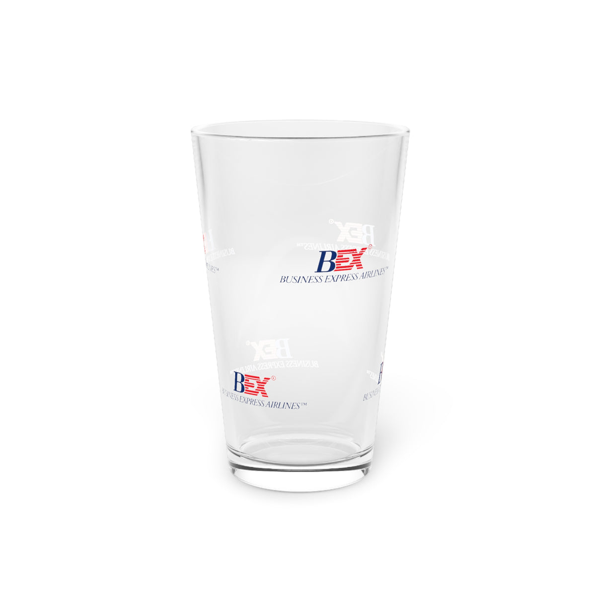 Business Express Airlines 16oz Pint Glass