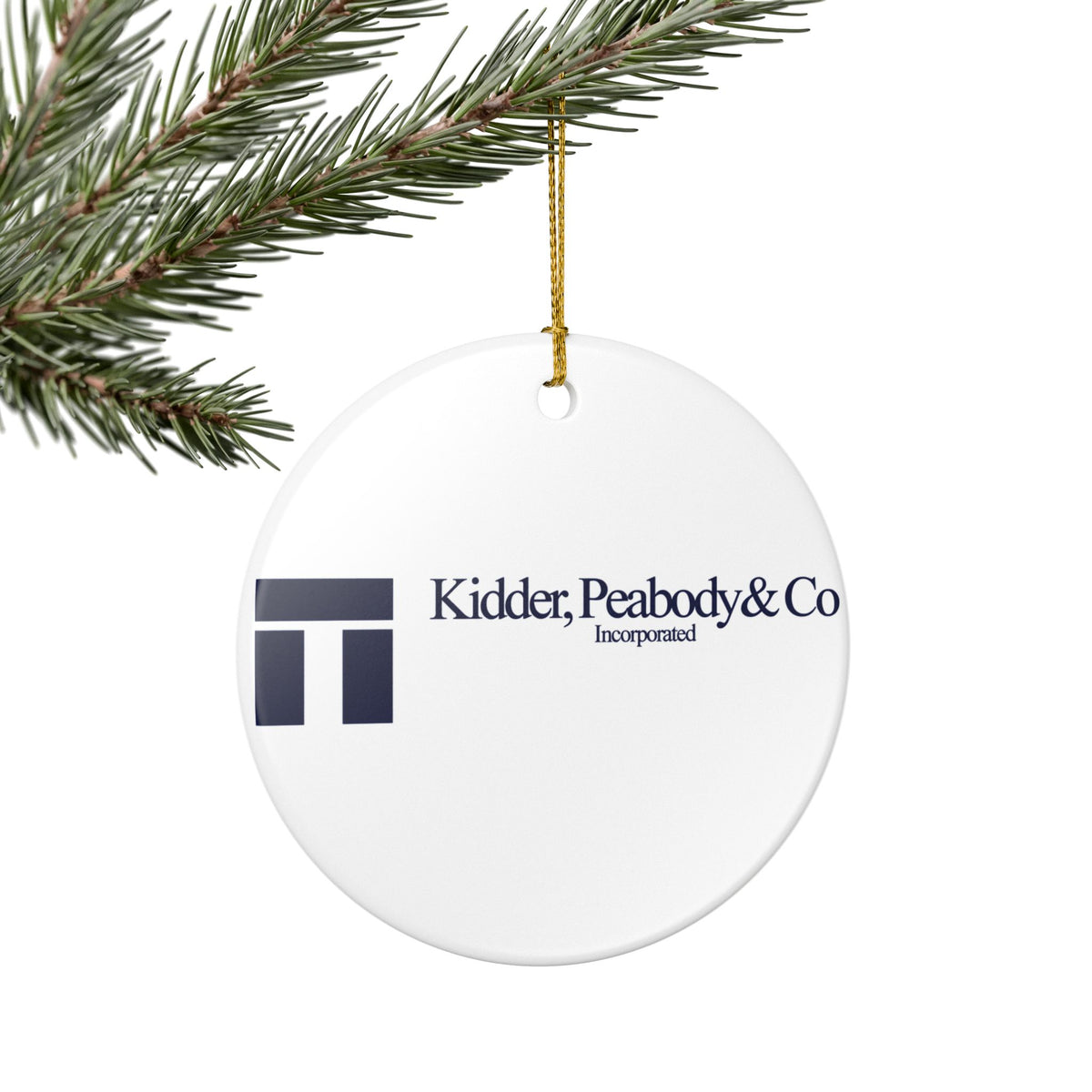 Kidder, Peabody & Co. Ceramic Ornament