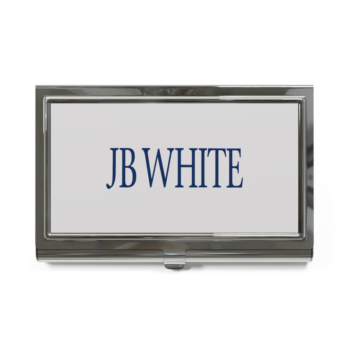 J. B. White Metal Business Card Holder