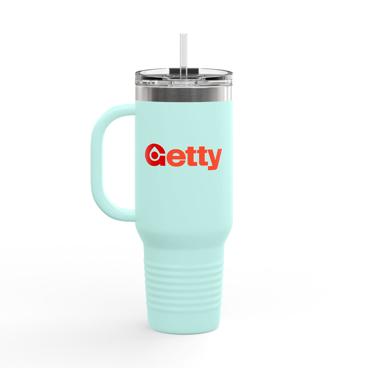Getty Oil 40oz Insulated Travel Mug Stainless Tumbler
