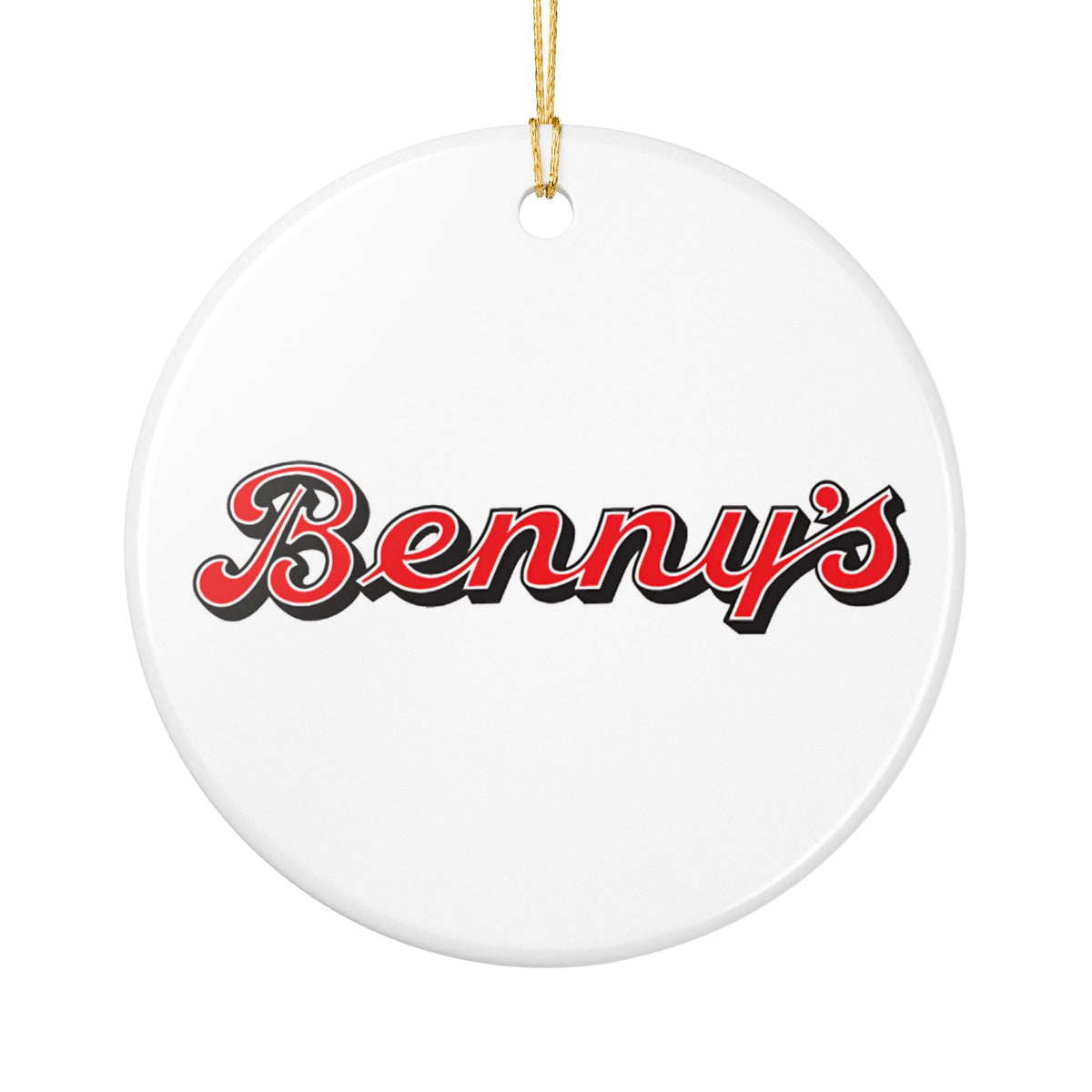 Benny's Ceramic Ornament
