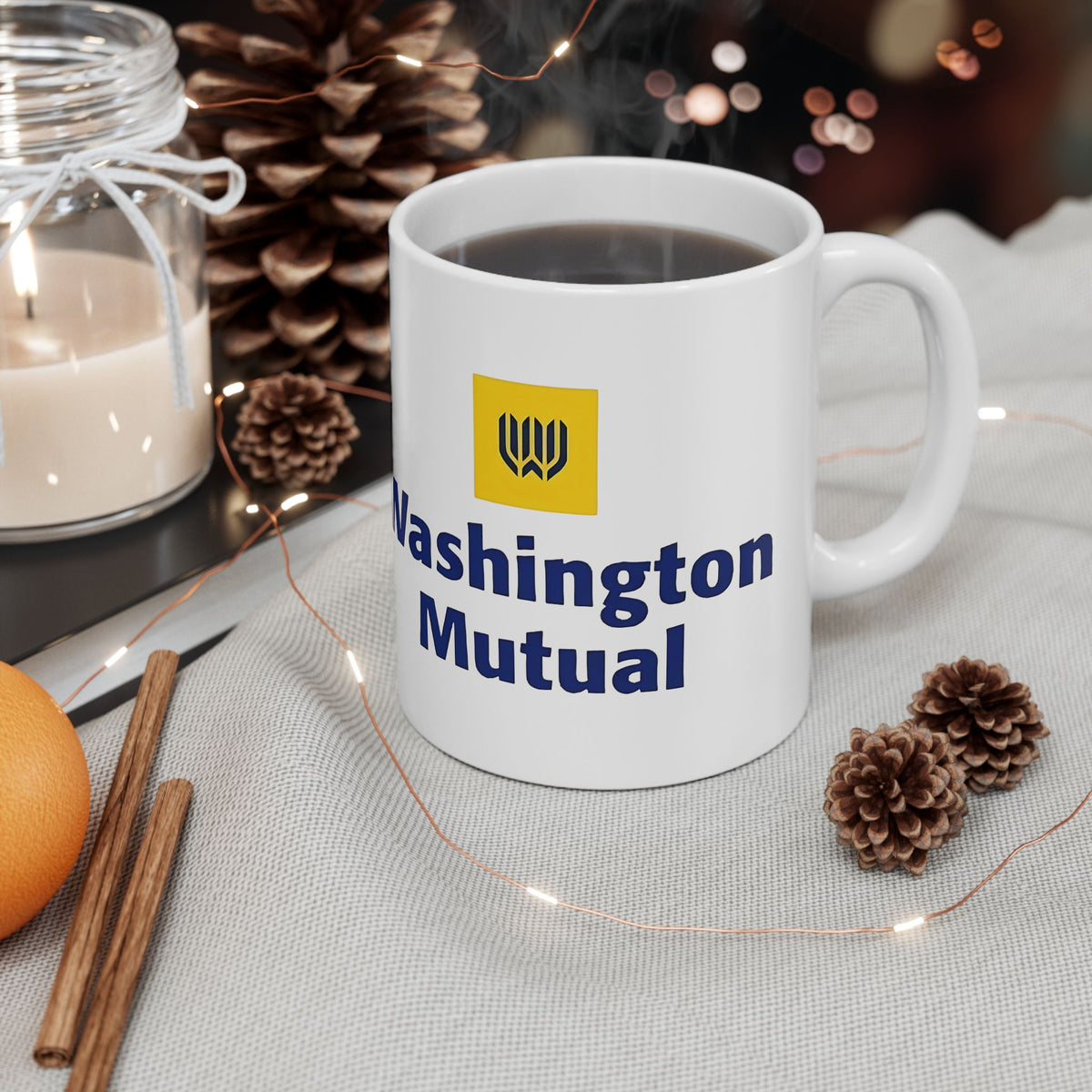 Washington Mutual Ceramic Coffee Mug