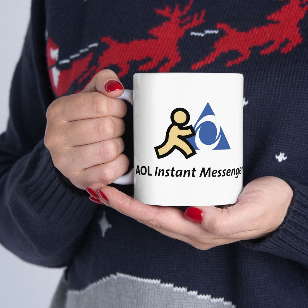 AOL Instant Messenger (AIM) Ceramic Coffee Mug