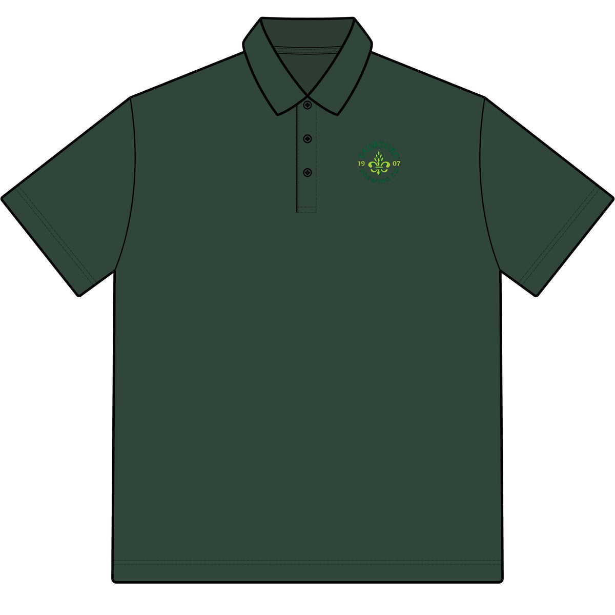 Faubourg Brewing Cotton Polo Shirt