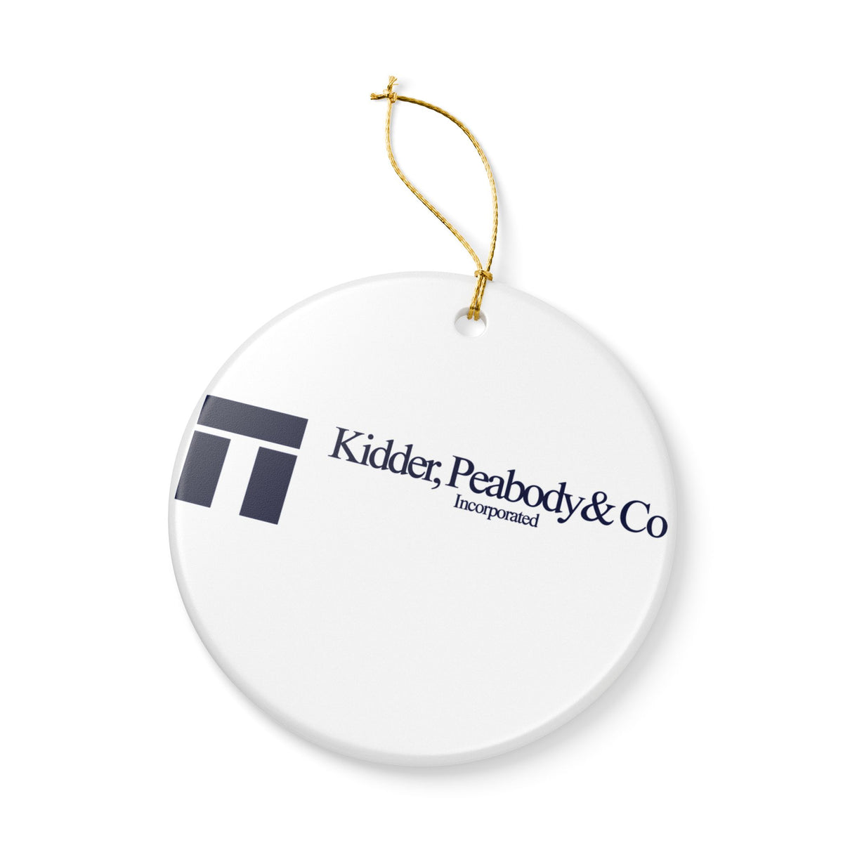 Kidder, Peabody & Co. Ceramic Ornament