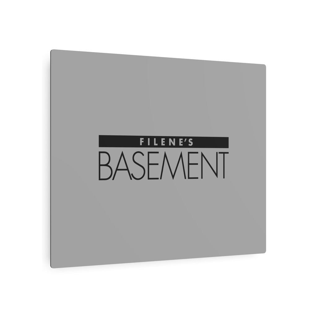 Filene's Basement Metal Sign