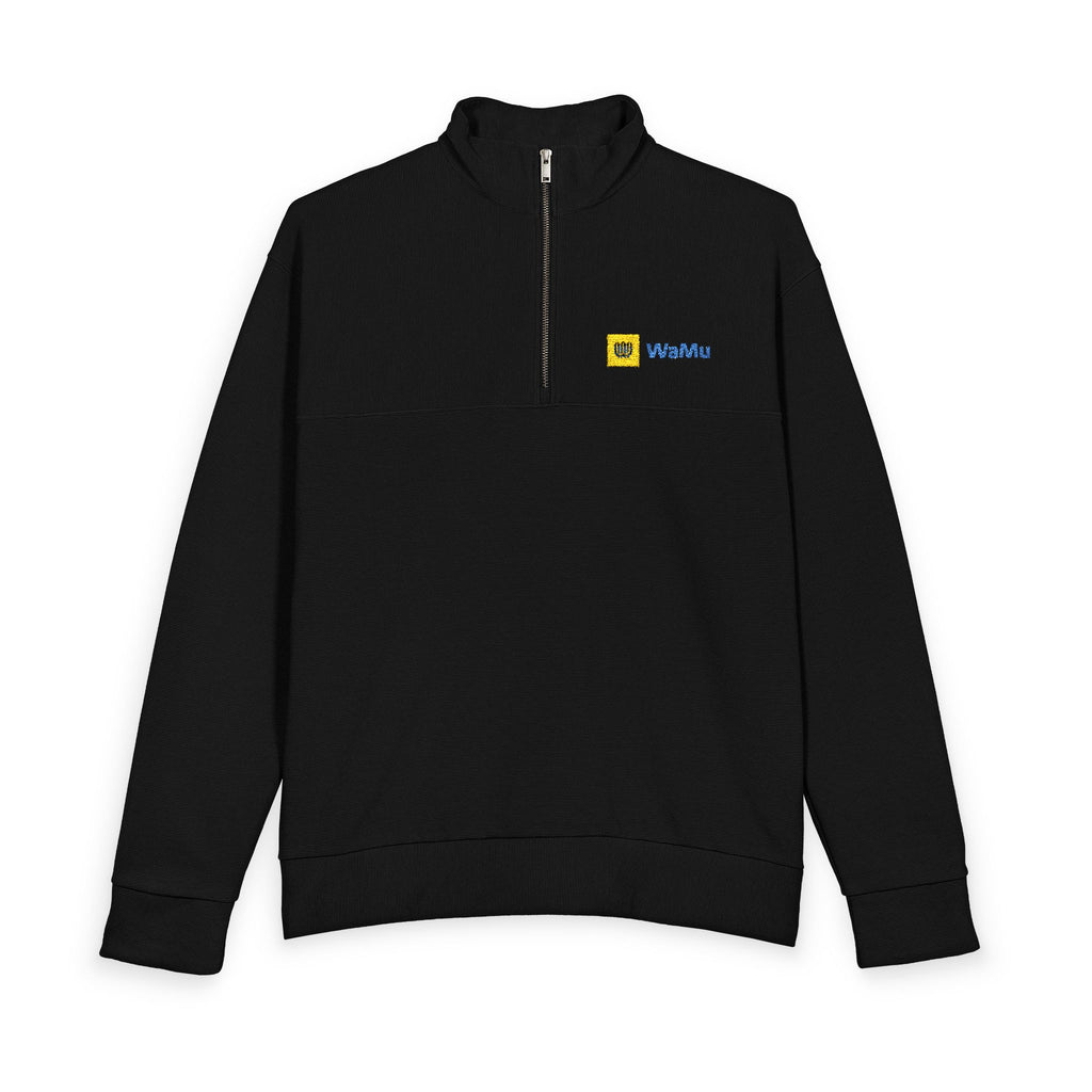 Washington Mutual (WaMu) Heavy Knit Quarter-Zip Sweatshirt