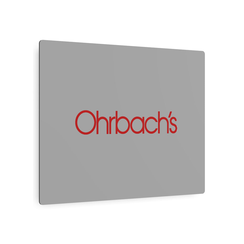 Ohrbach's Metal Sign