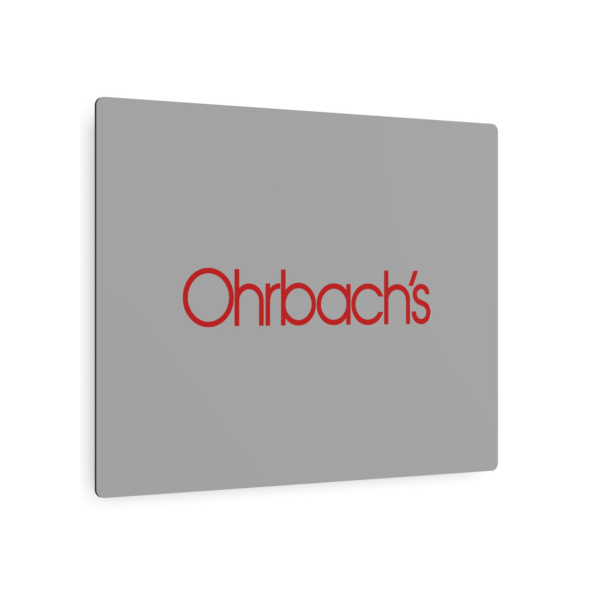 Ohrbach's Metal Sign