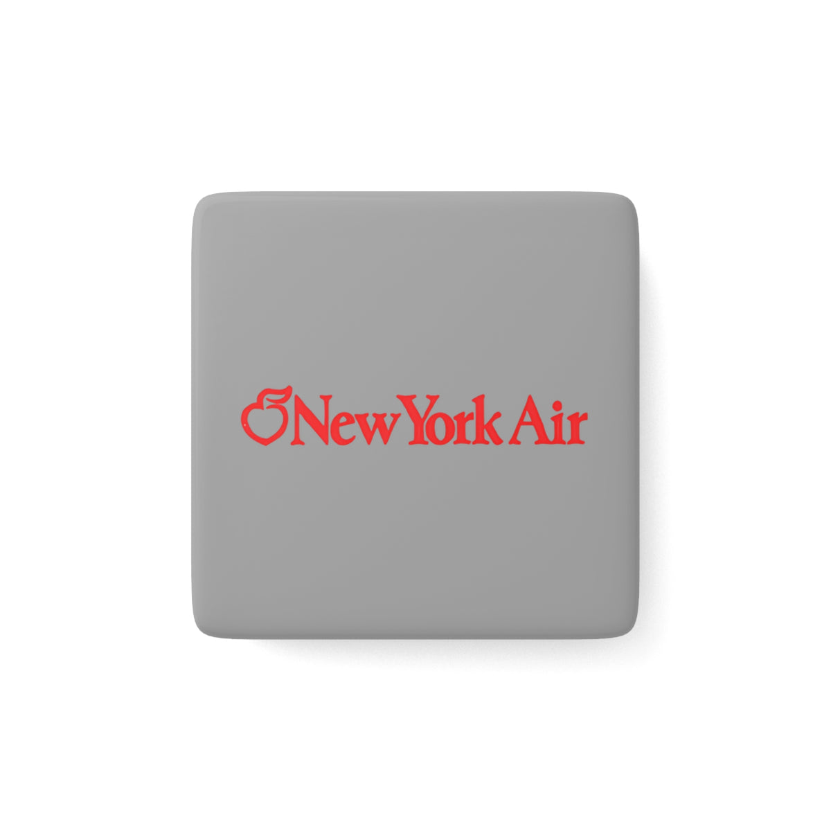 New York Air Square Porcelain Fridge Magnet