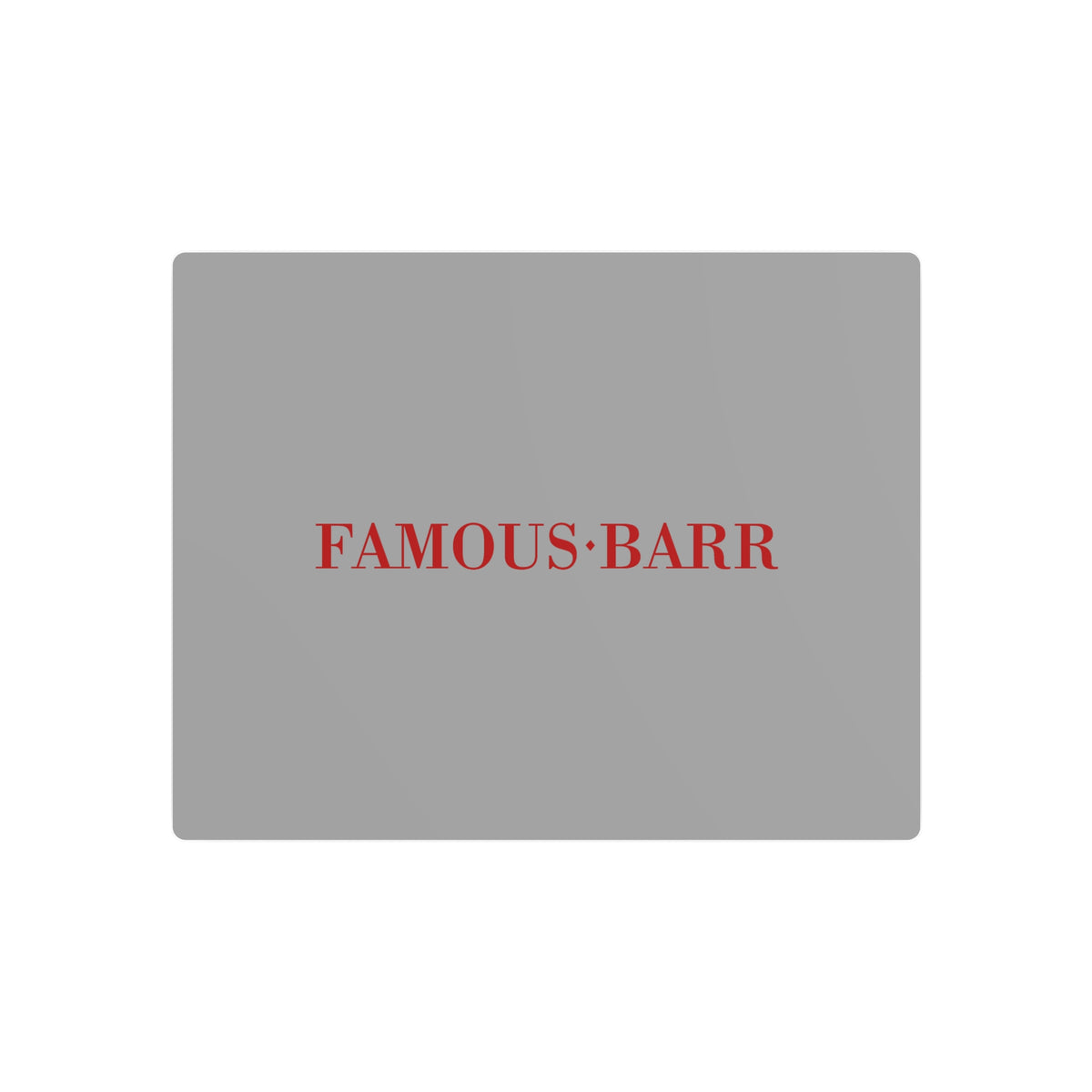 Famous-Barr Metal Sign