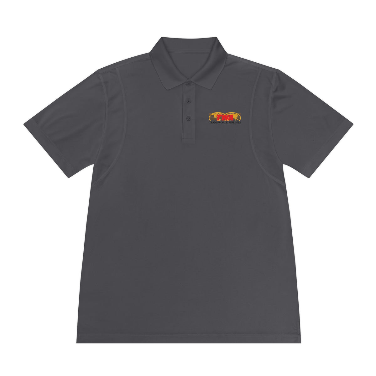 Trans World Airlines (TWA) Men's Sport Polo Shirt