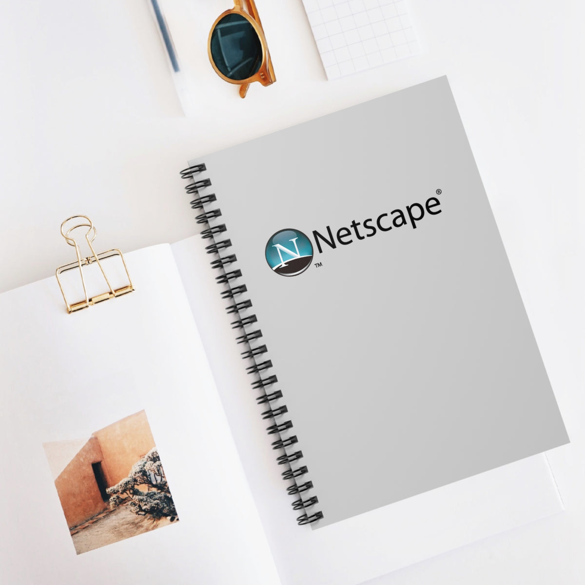 Netscape Spiral Notebook