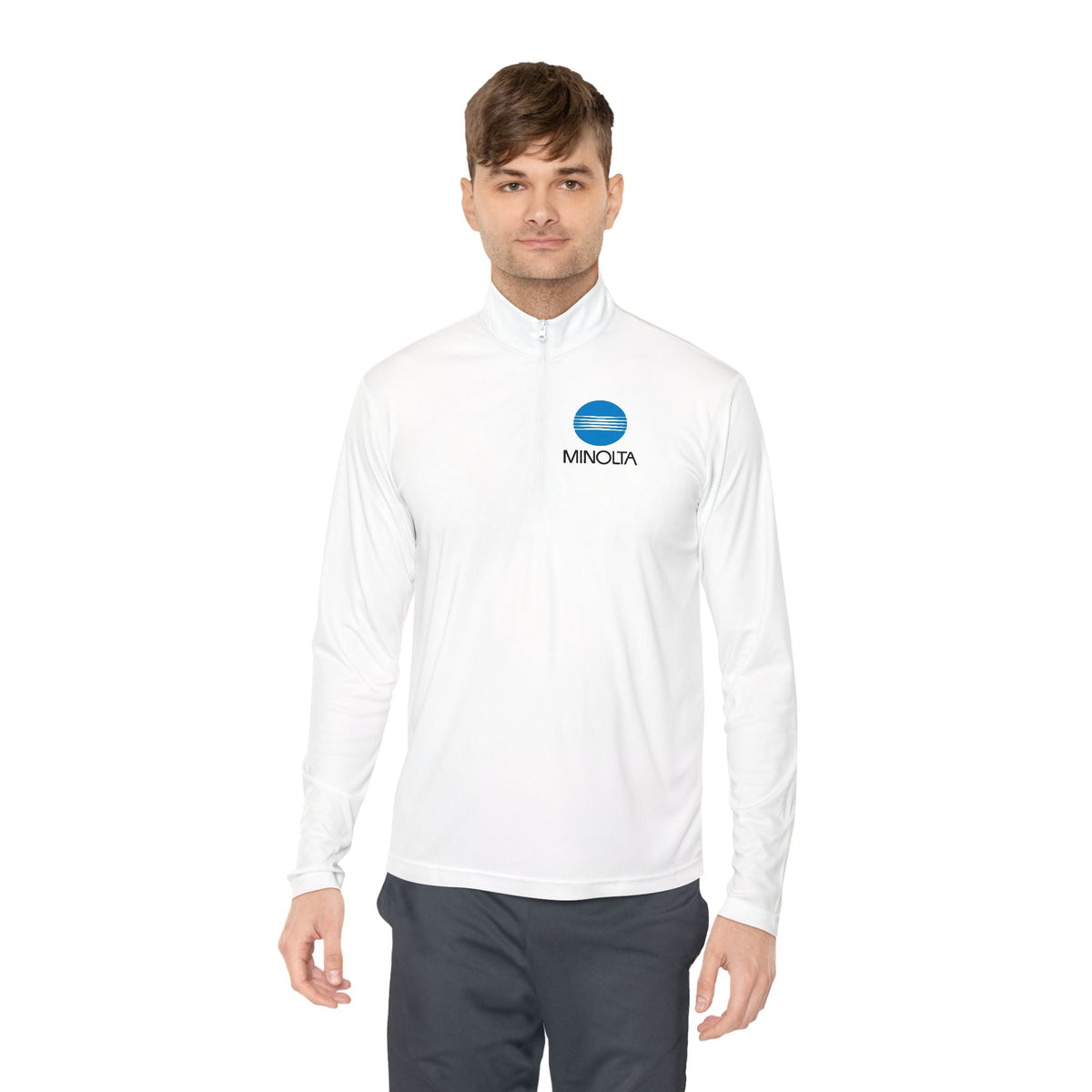 Minolta Unisex Quarter Zip Pullover