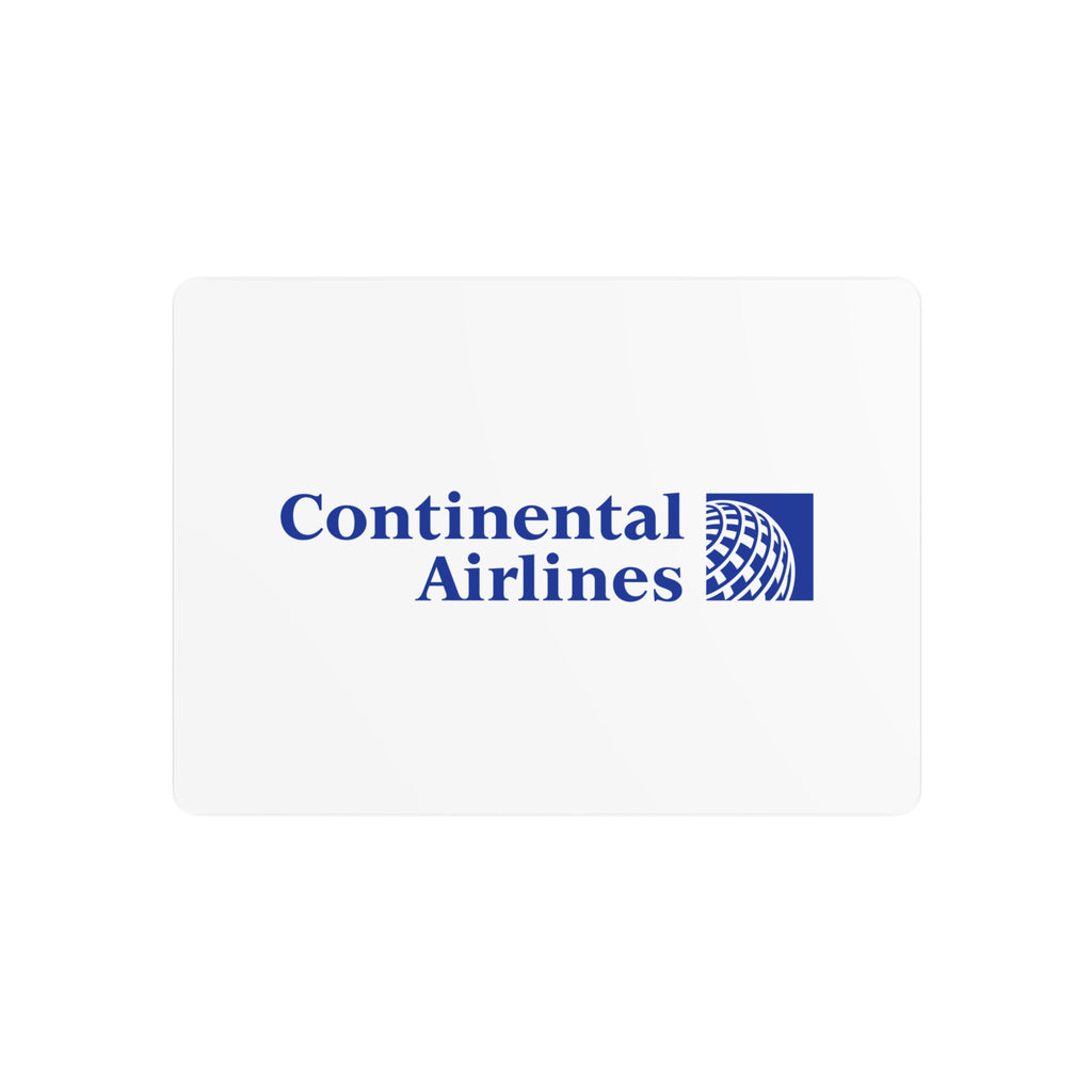 Continental Airlines Metal Sign